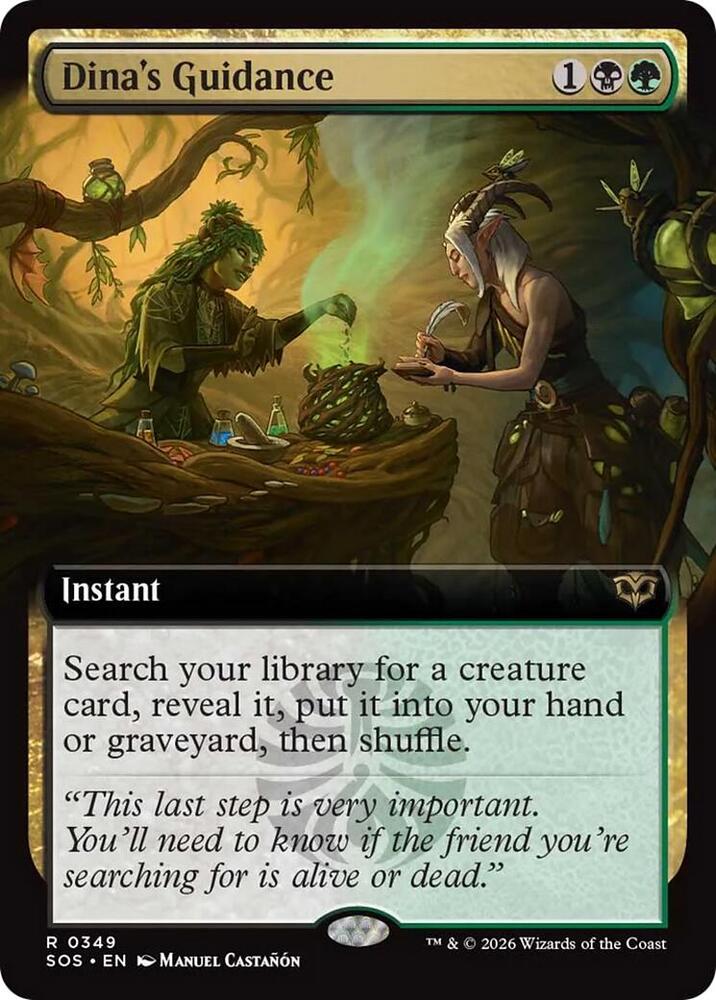 Dina's Guidance (Extended Art) card image