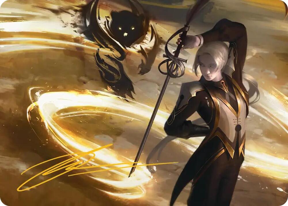 Rapier Wit Art Card (Gold-Stamped Signature) card image