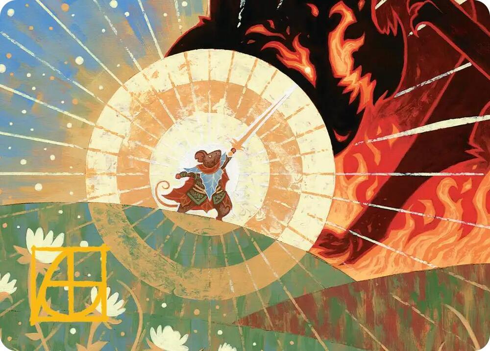 Repel Calamity Art Card (Gold-Stamped Signature) card image