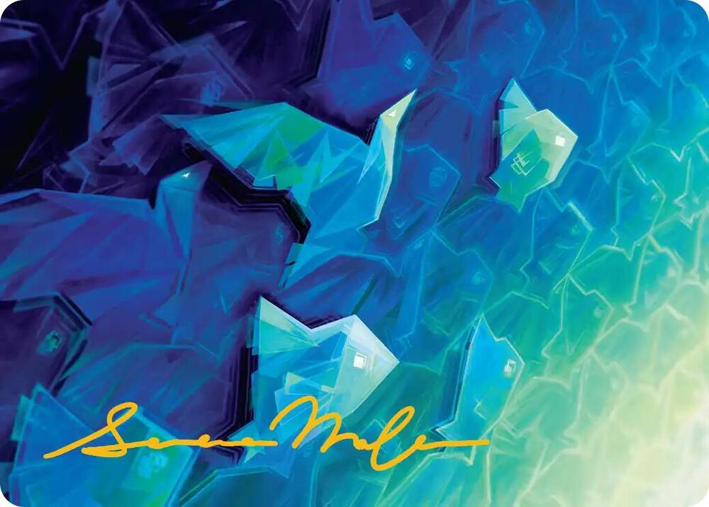 Expansion Algorithm Art Card (Gold-Stamped Signature) card image