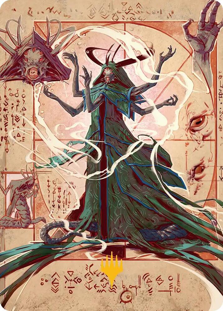 Tragedy Feaster Art Card (Gold-Stamped Planeswalker Symbol) card image