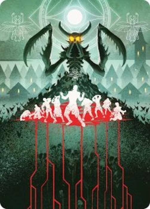Feed the Swarm Art Card card image