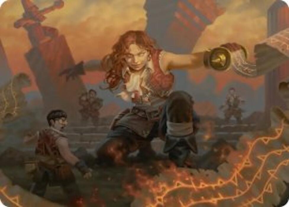 Zealous Lorecaster Art Card card image
