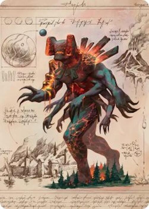 Magmablood Archaic Art Card card image
