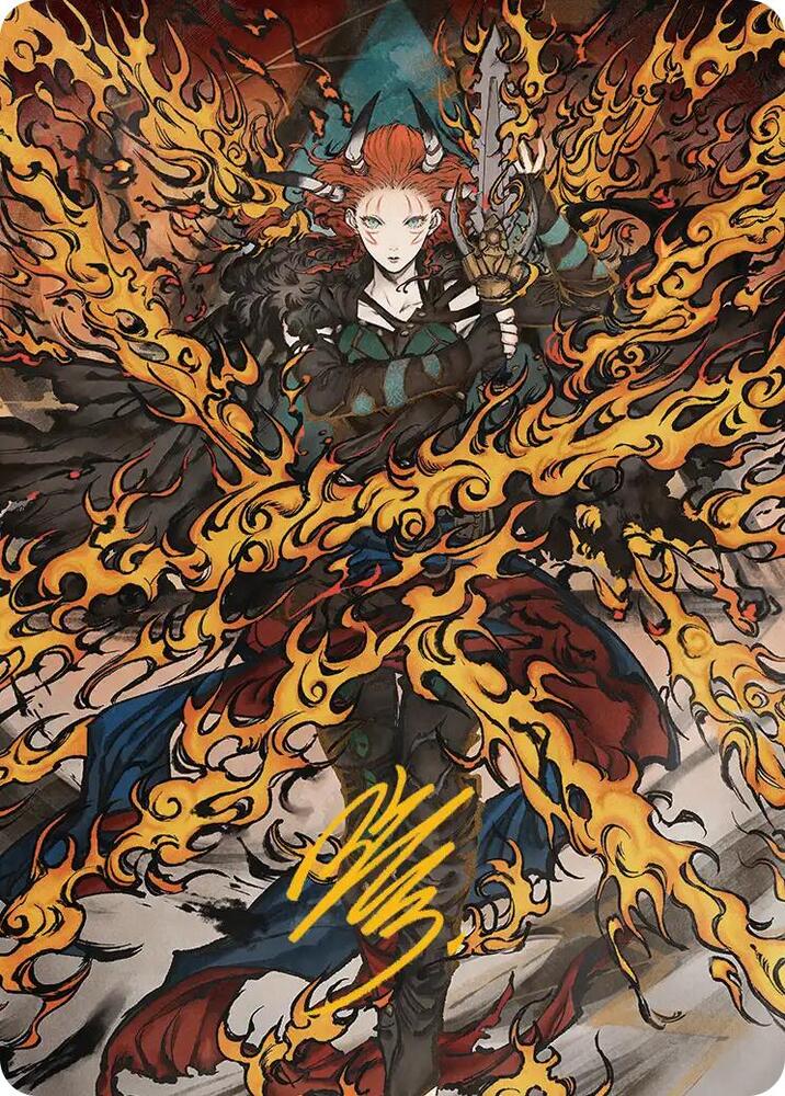 Jeska's Will Art Card (Gold-Stamped Signature) card image