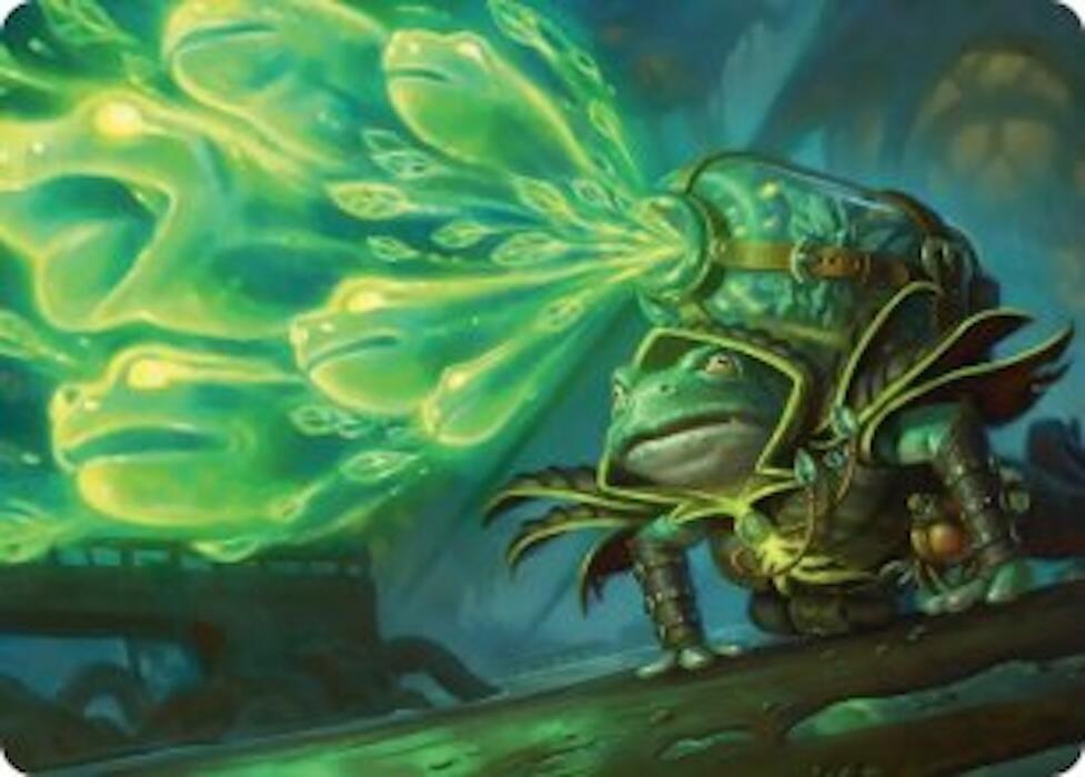 Burrog Barrage Art Card card image