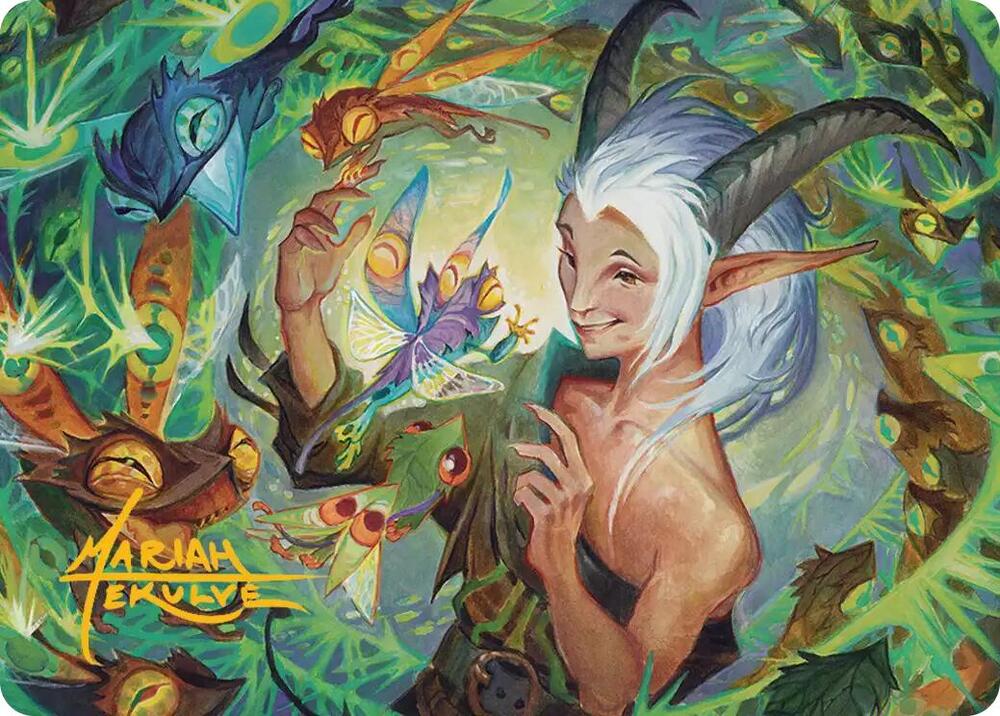 Lumaret's Favor Art Card (Gold-Stamped Signature) card image