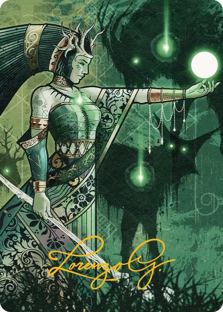 Shamanic Revelation Art Card (Gold-Stamped Signature) card image