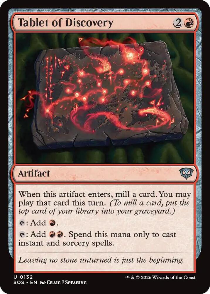 Tablet of Discovery card image
