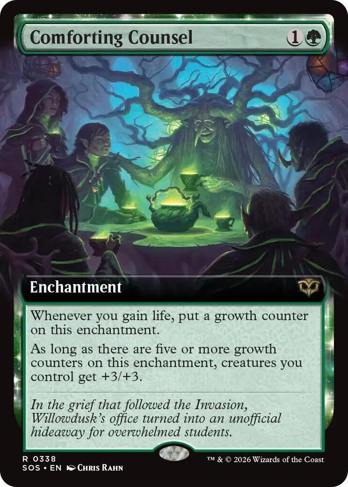 Comforting Counsel (Extended Art) card image