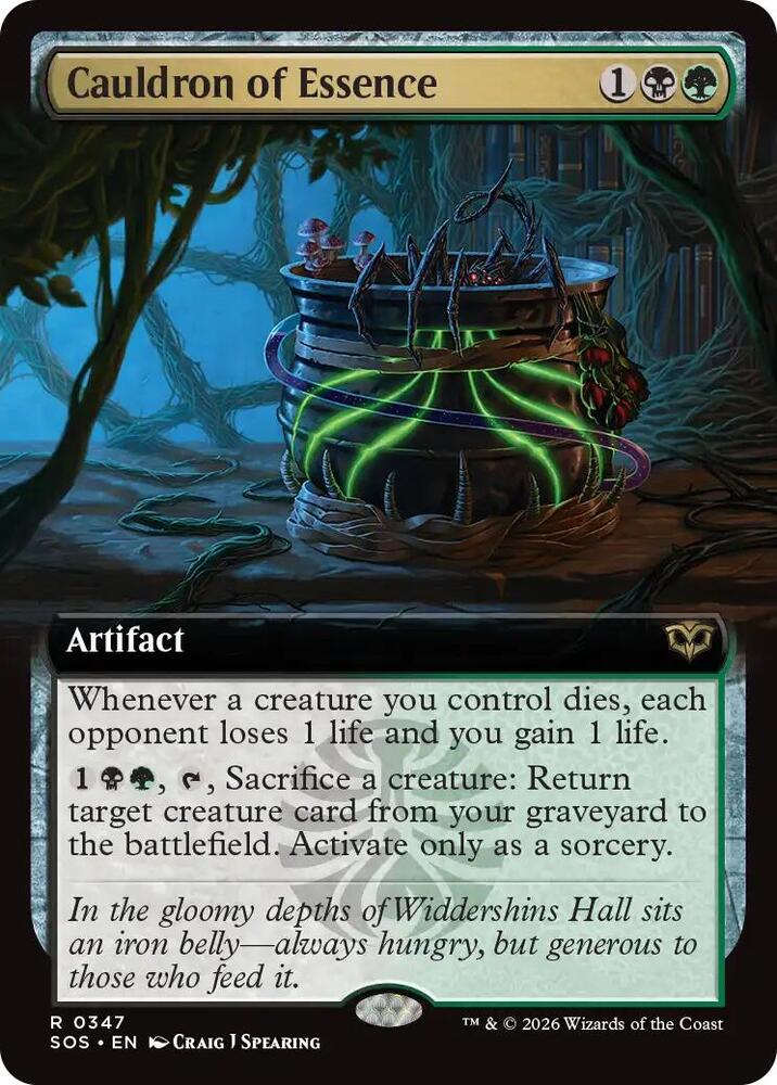 Cauldron of Essence (Extended Art) card image