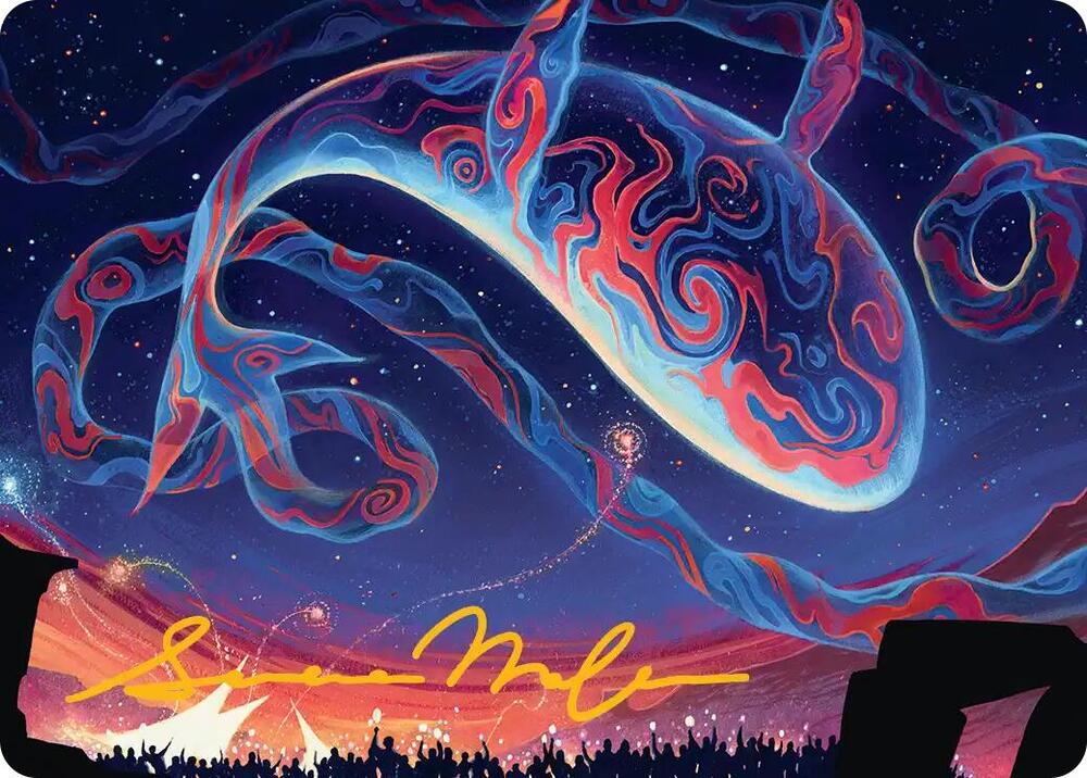 Spectacular Skywhale Art Card (Gold-Stamped Signature) card image