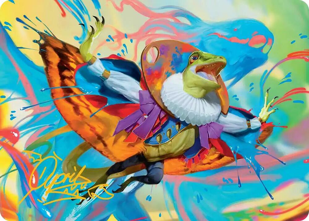 Inspired Skypainter Art Card (Gold-Stamped Signature) card image