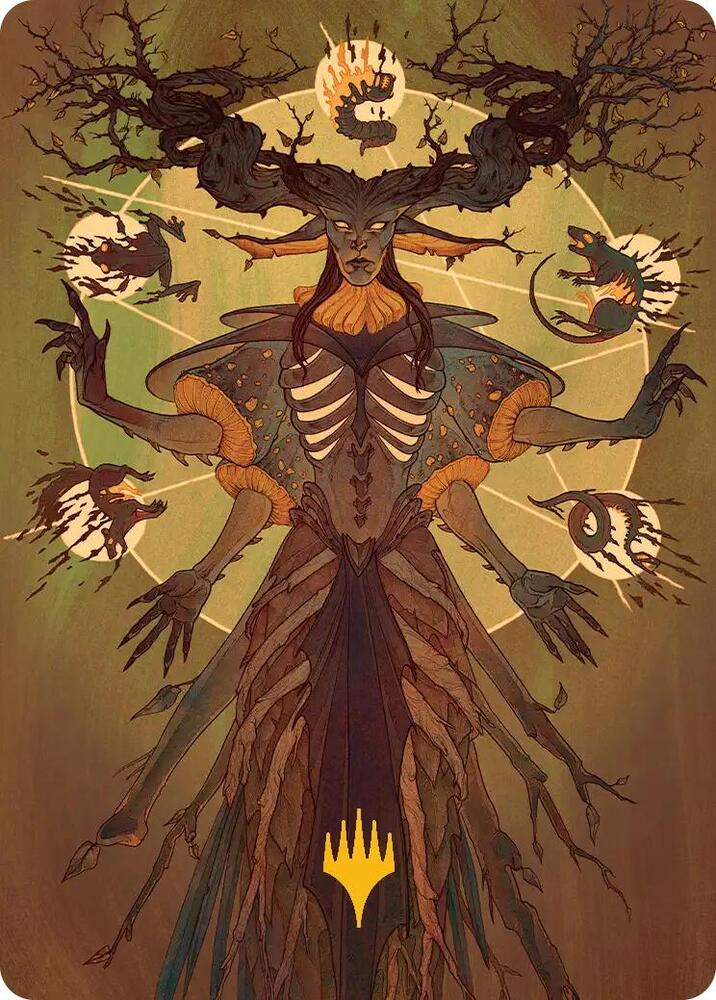 Culling Ritual Art Card (Gold-Stamped Planeswalker Symbol) card image