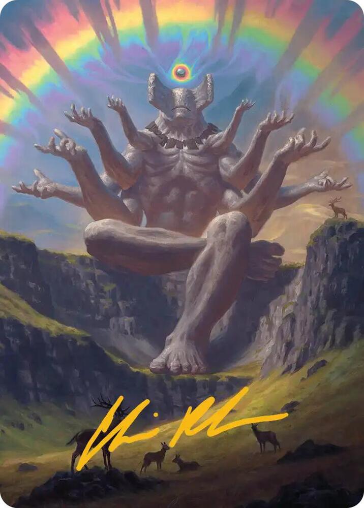 Transcendent Archaic Art Card (Gold-Stamped Signature) card image
