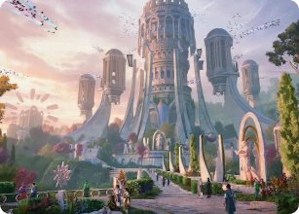 Command Tower Art Card card image