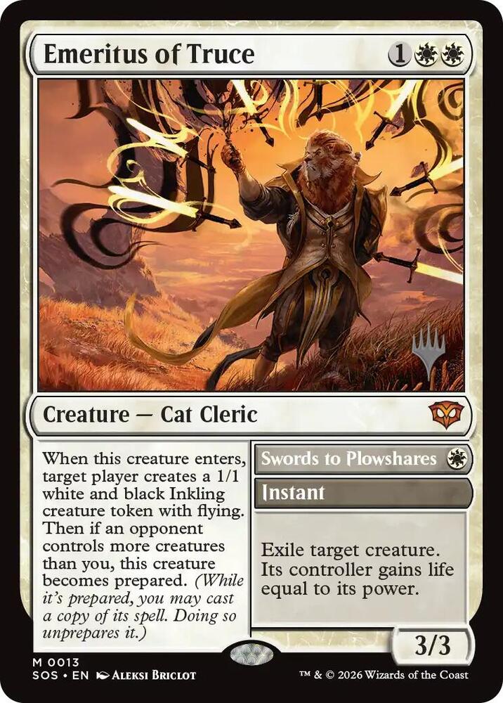 Emeritus of Truce card image