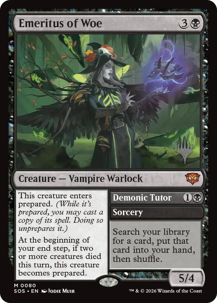 Emeritus of Woe card image
