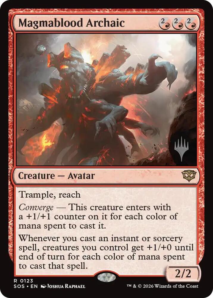 Magmablood Archaic card image