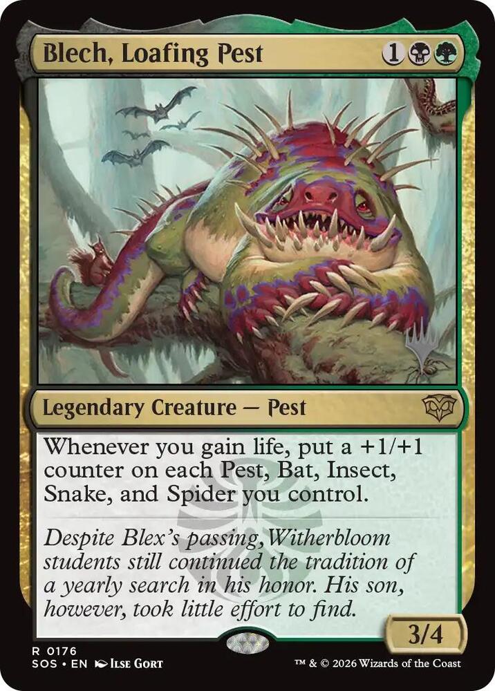 Blech, Loafing Pest card image