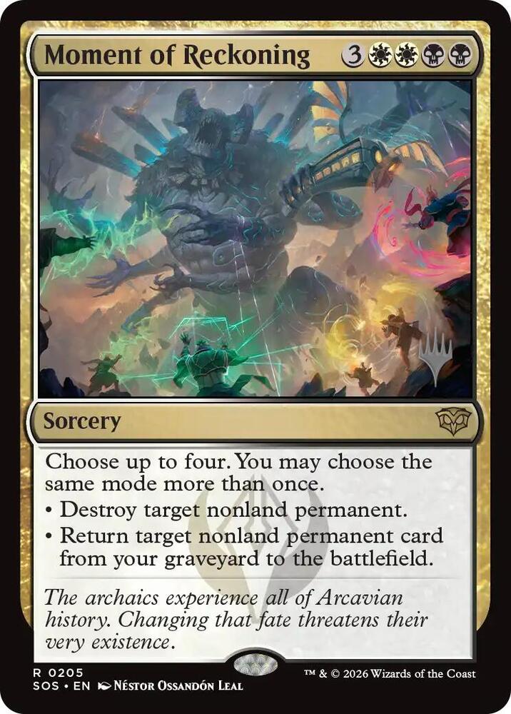 Moment of Reckoning card image