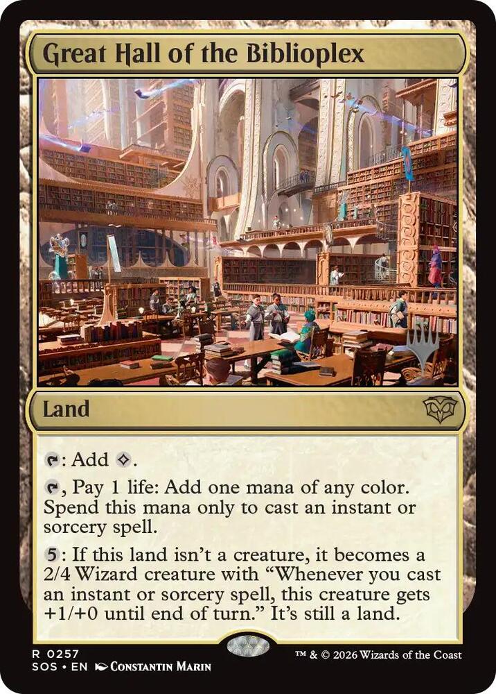 Great Hall of the Biblioplex card image