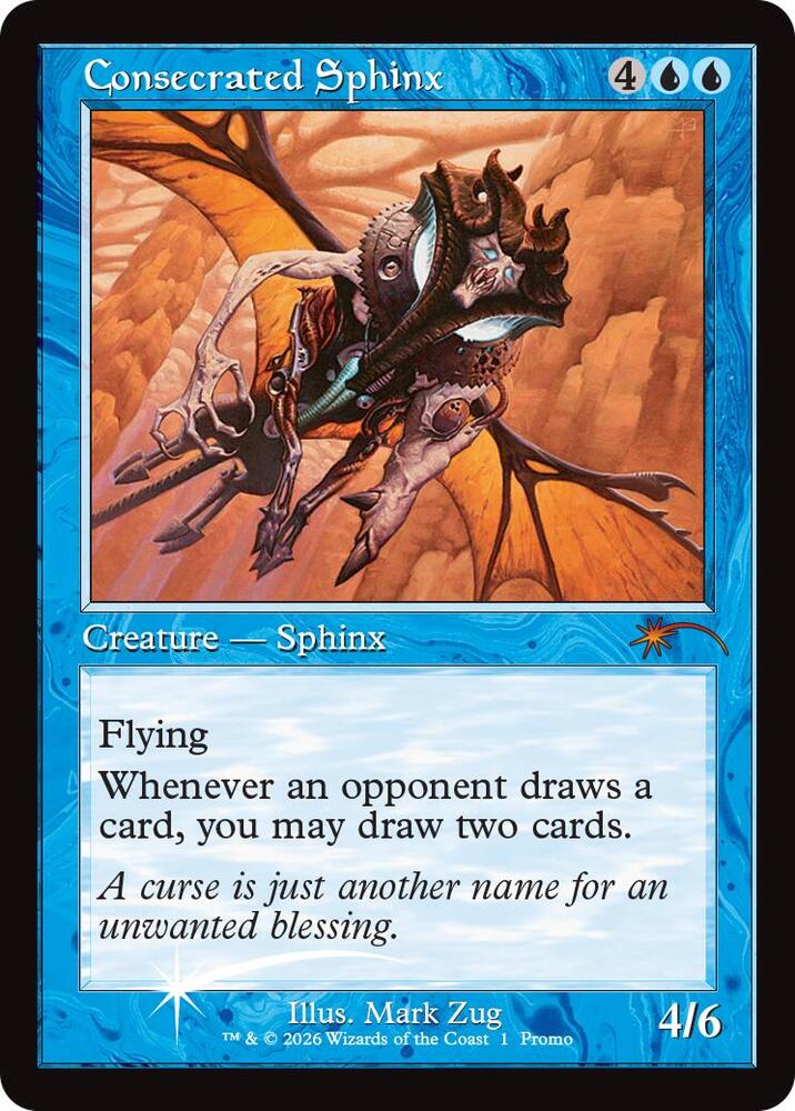 Consecrated Sphinx (Retro Frame) card image
