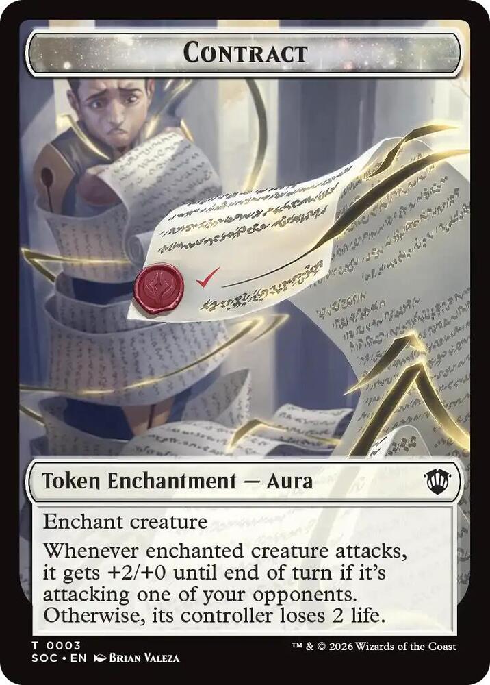 Contract // Pegasus Double-Sided Token card image