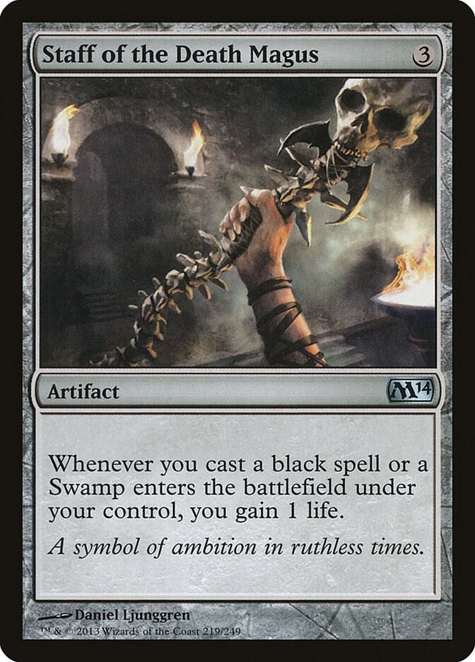 Staff of the Death Magus card image