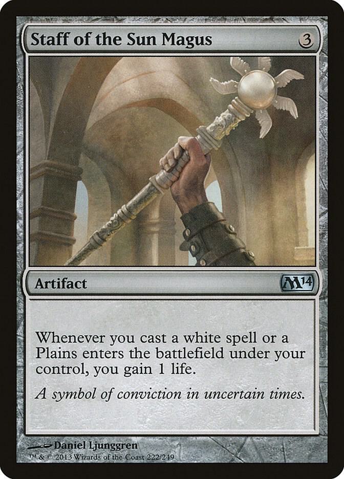 Staff of the Sun Magus card image