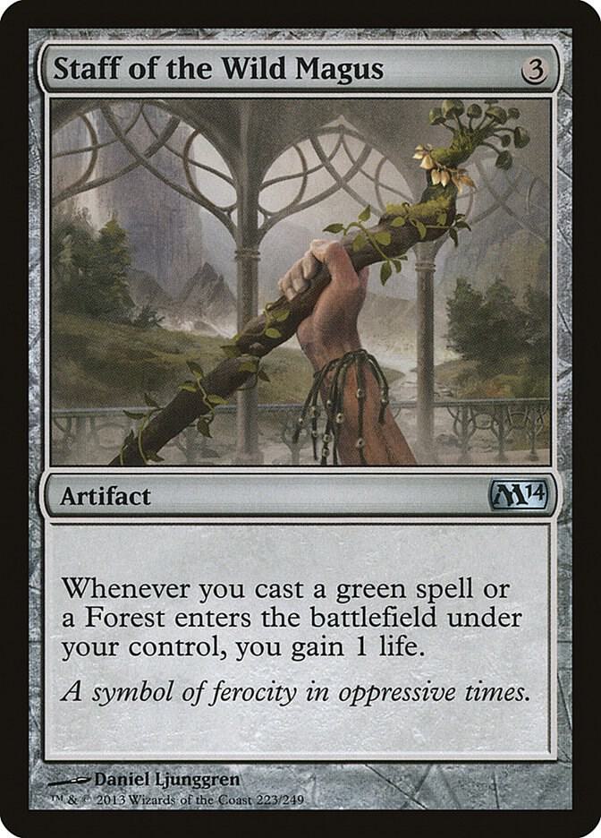Staff of the Wild Magus card image