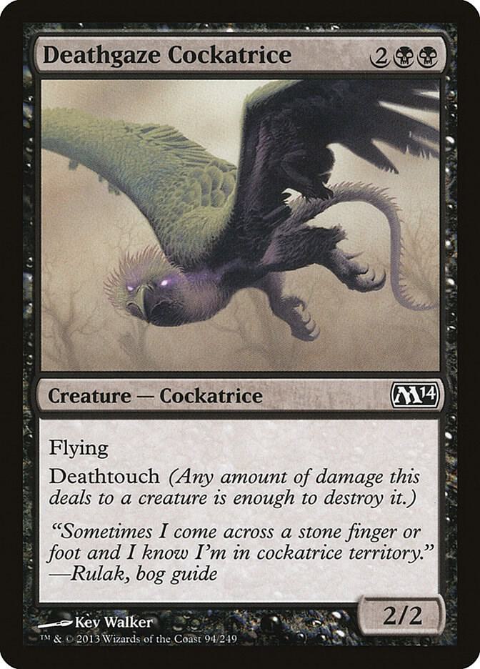 Deathgaze Cockatrice card image