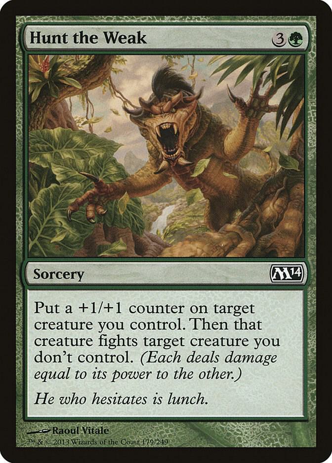 Hunt the Weak card image