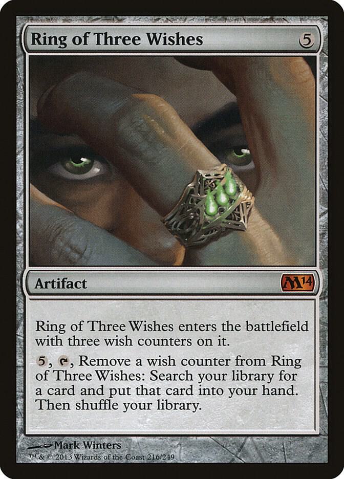 Ring of Three Wishes card image