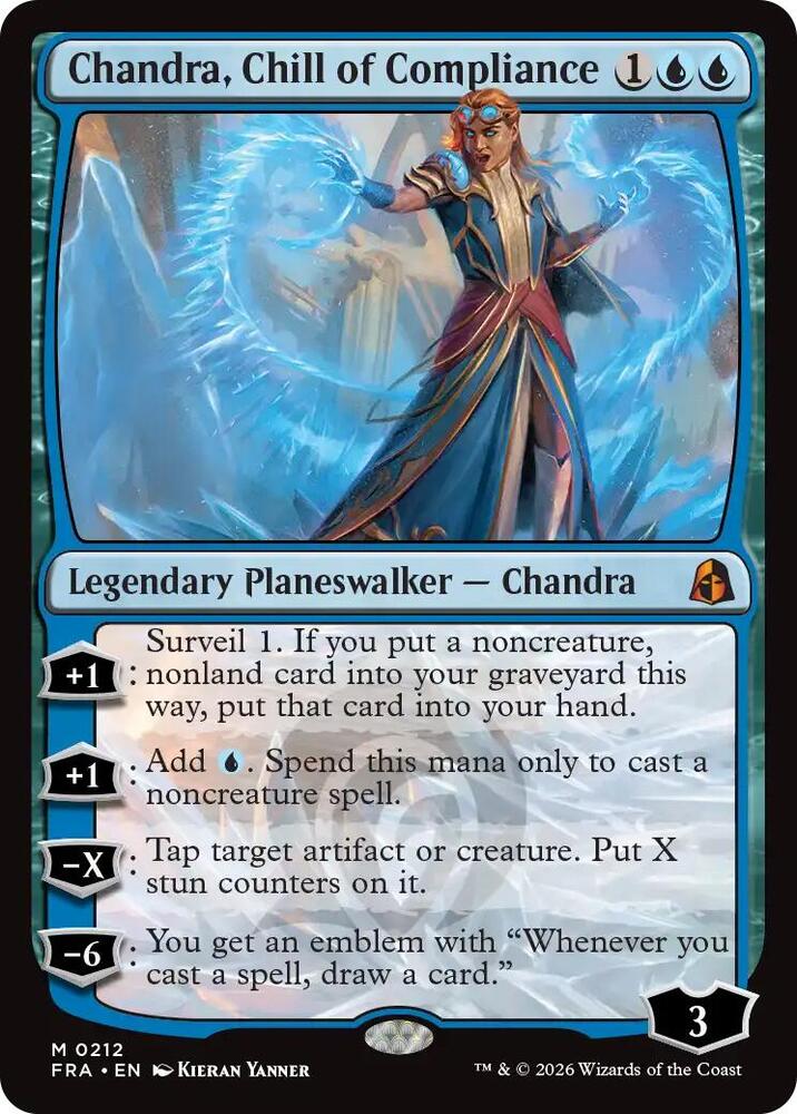 Chandra, Chill of Compliance card image