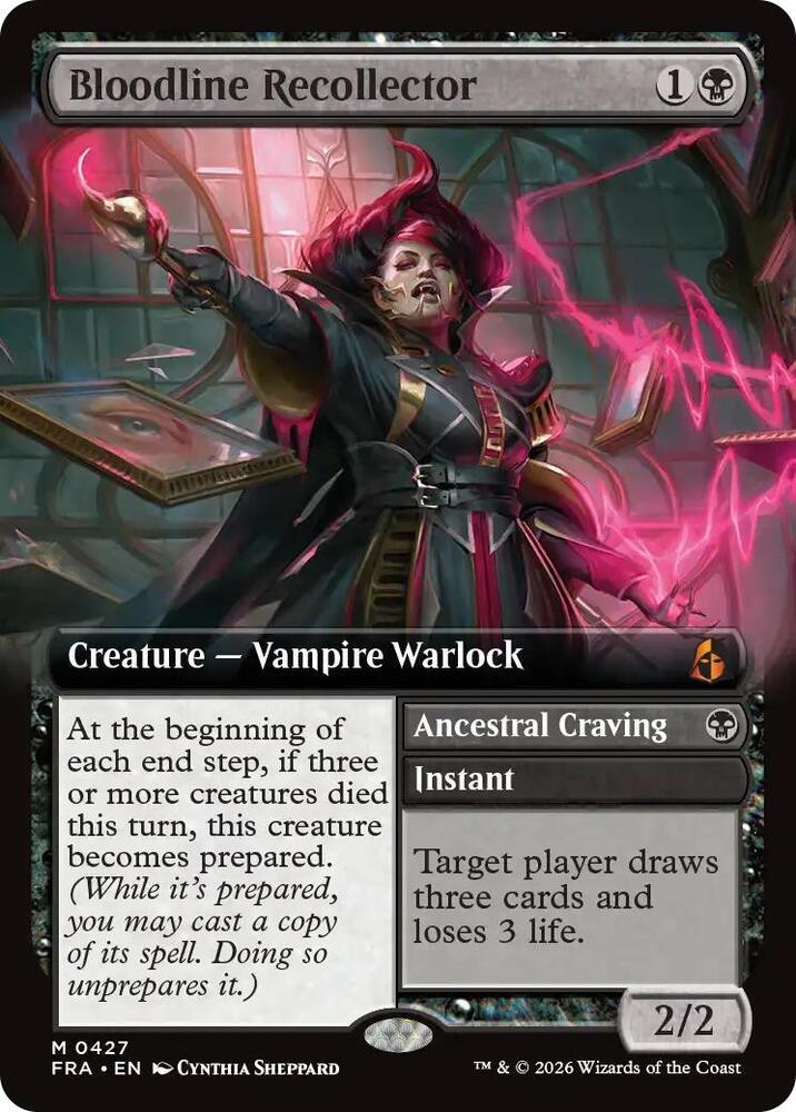 Bloodline Recollector (Extended Art) card image