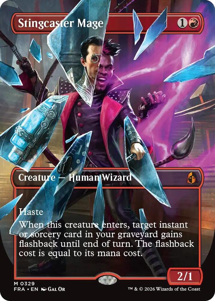 Stingcaster Mage (Borderless) (0329) card image