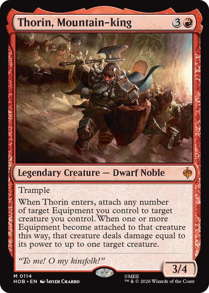 Thorin, Mountain-king card image