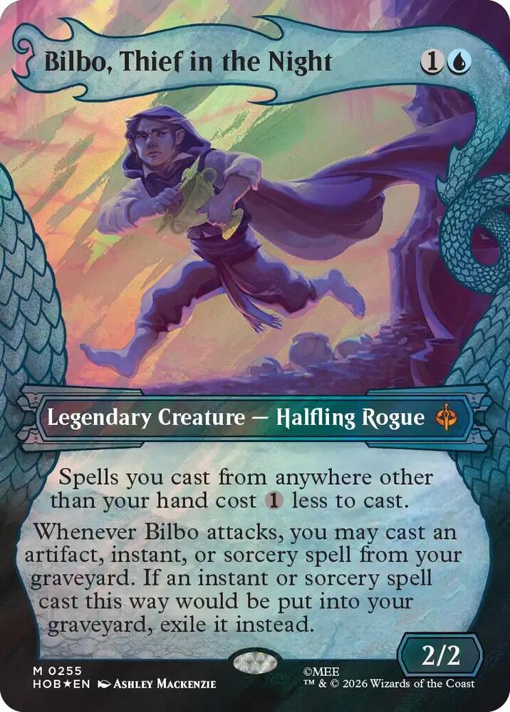 Bilbo, Thief in the Night (Showcase) (Surge Foil) card image