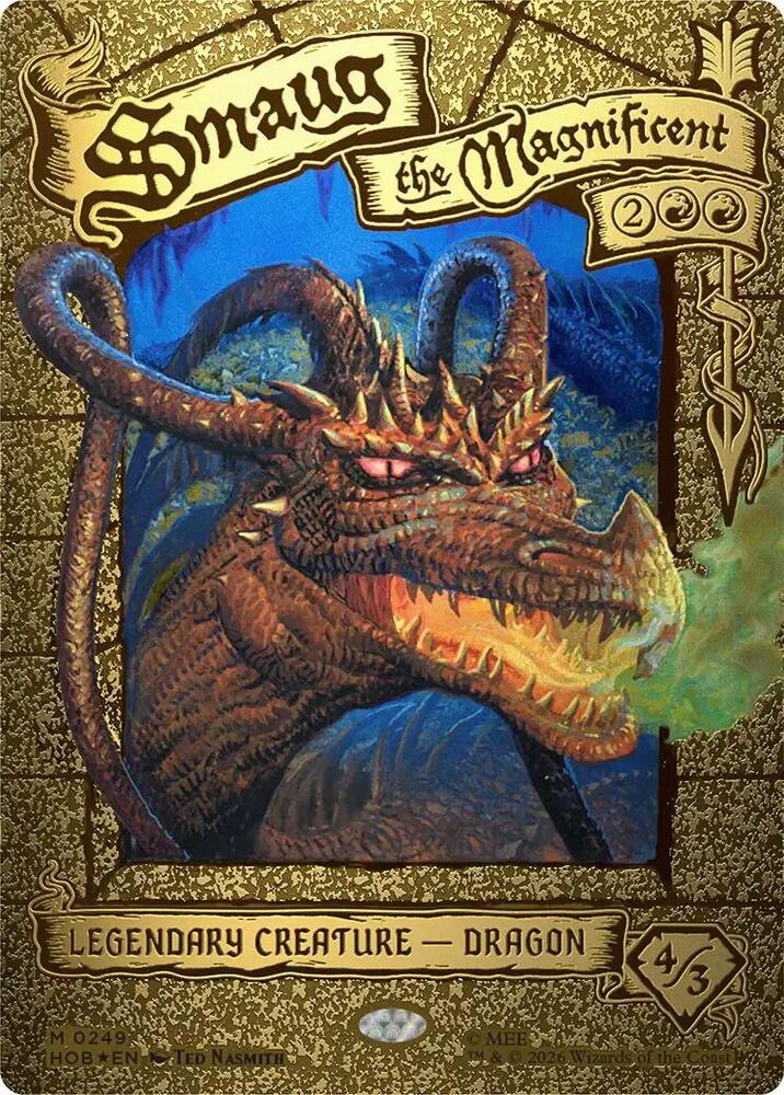 Smaug the Magnificent (Borderless) card image