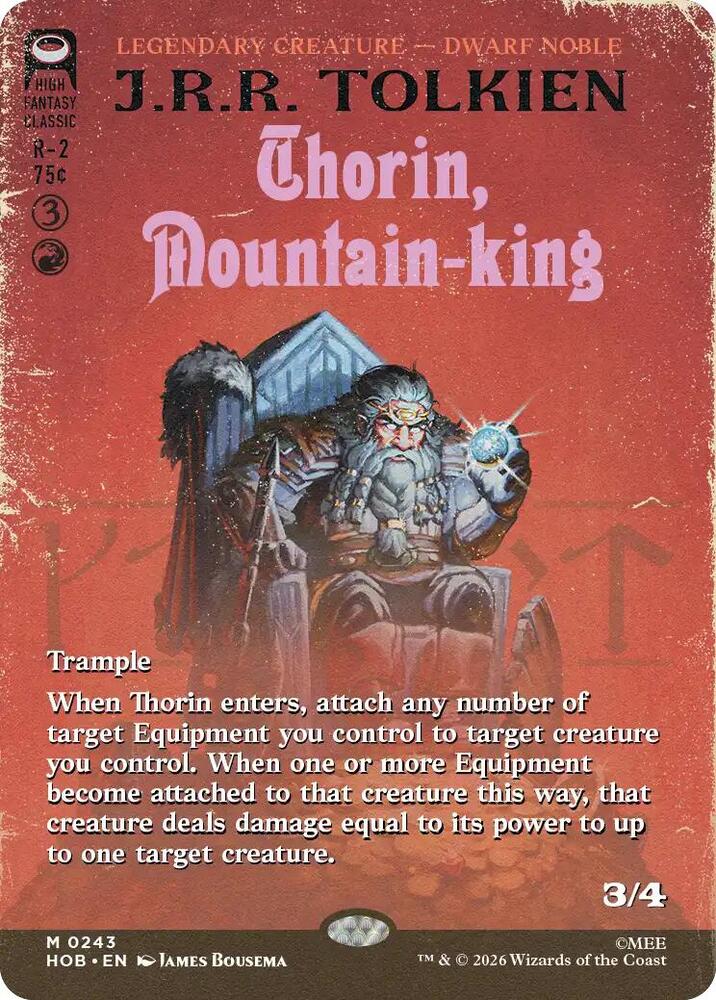 Thorin, Mountain-king (Borderless) card image