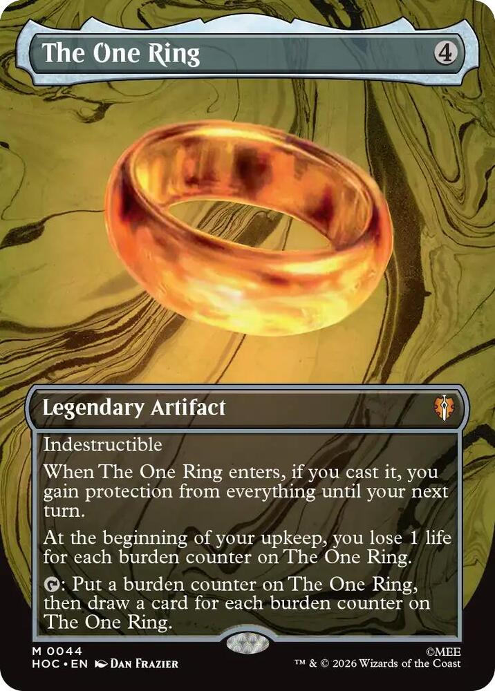 The One Ring (Borderless) card image