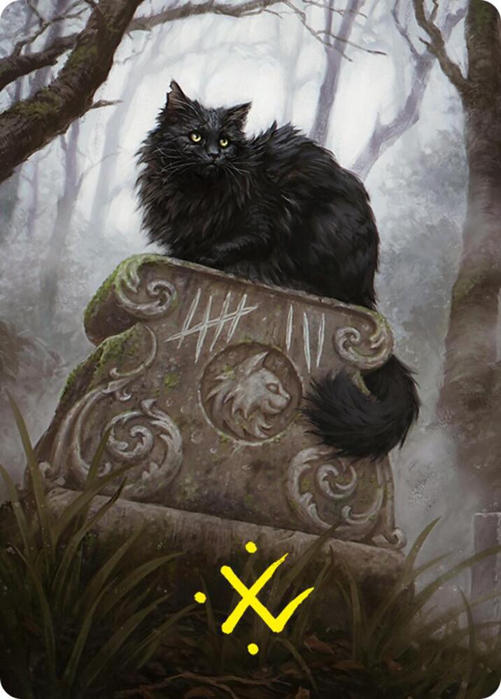 Nine-Lives Familiar 2 Art Card (36/54) (Gold-Stamped Signature) card image