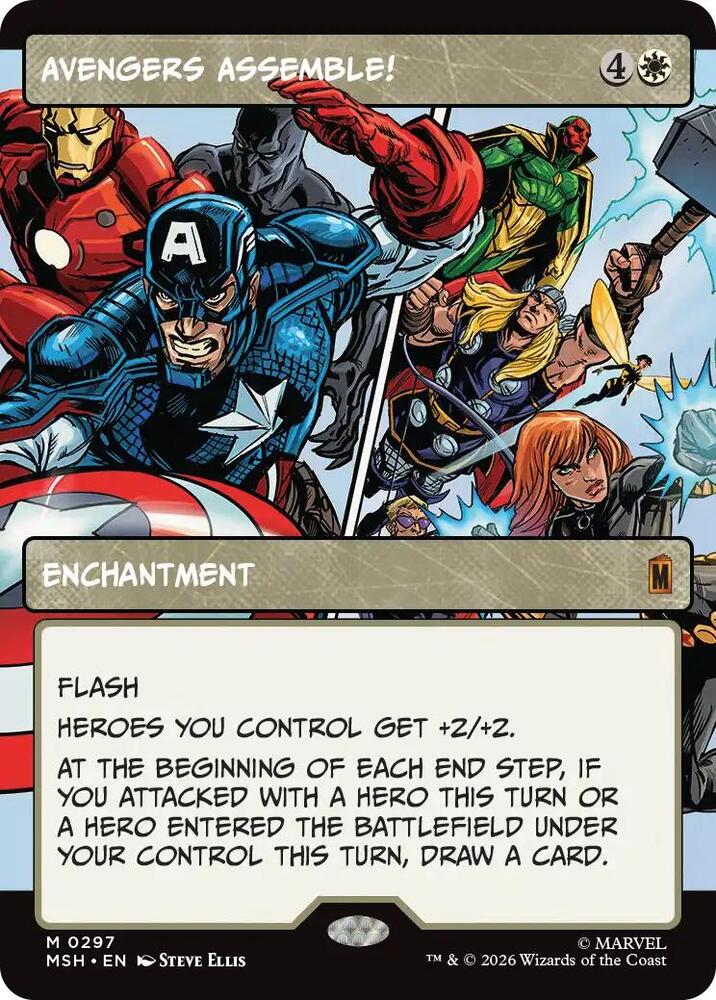 Avengers Assemble! (Borderless) (0297) card image