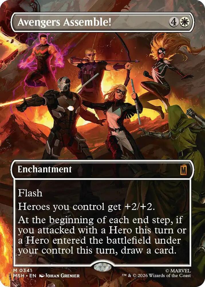 Avengers Assemble! (Borderless) (0341) card image