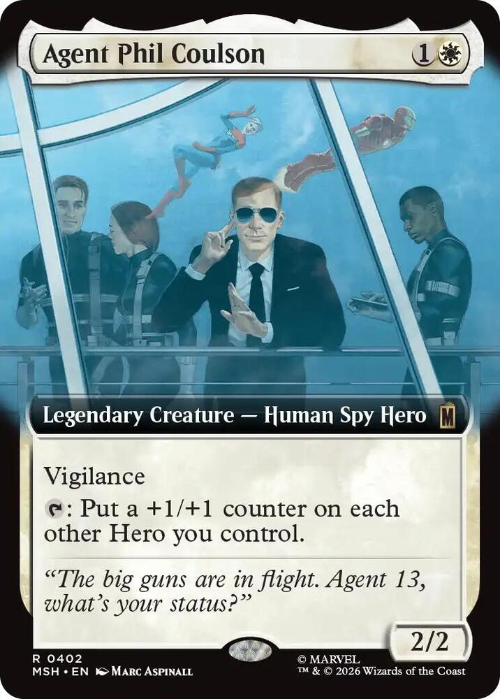 Agent Phil Coulson (Extended Art) card image