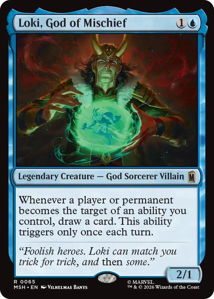 Loki, God of Mischief card image