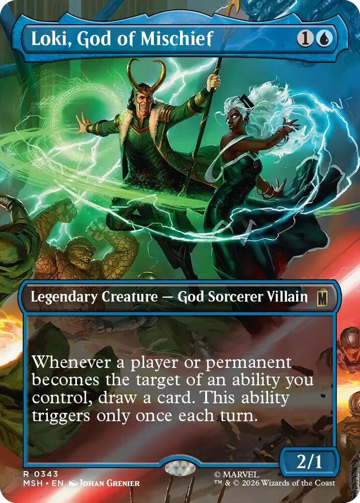 Loki, God of Mischief (Borderless) card image