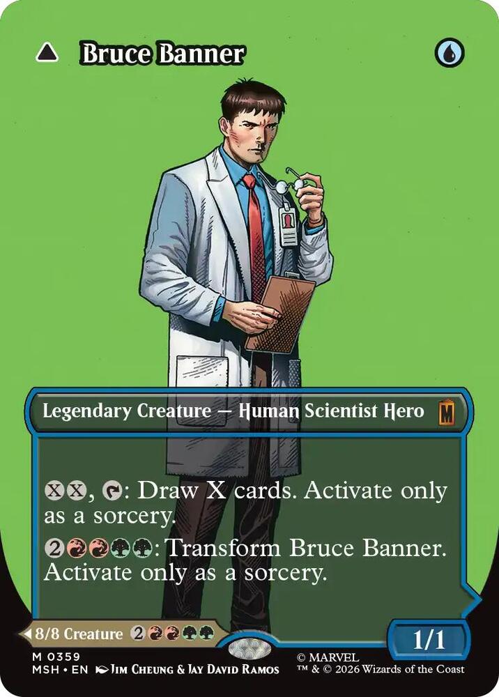 Bruce Banner (Borderless) (0359) card image