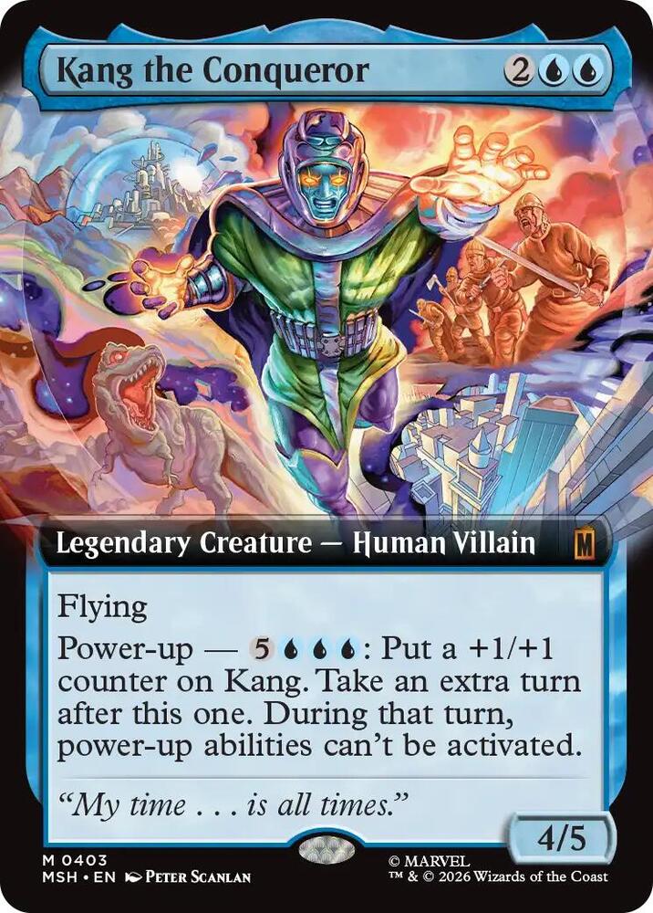 Kang the Conqueror (Extended Art) card image